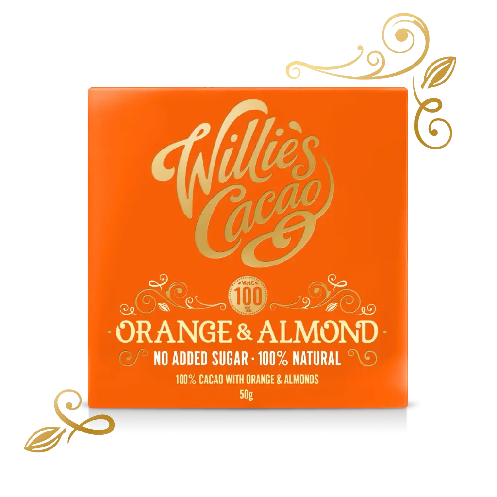 [WIL-1310] Willie's Cacao Orange & Almond No Added Sugar