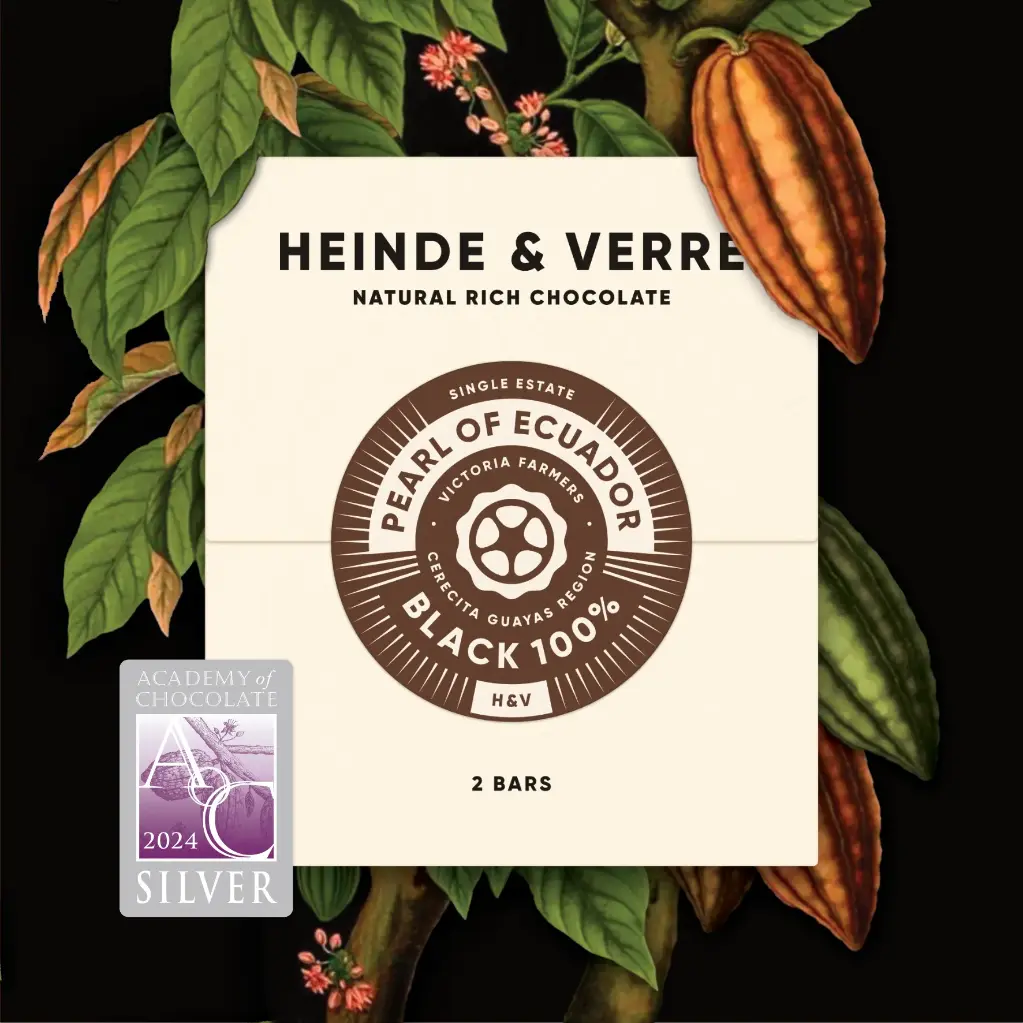 Heinde en Verre - Pearl of Ecuador, Victoria Farmers 100 percent