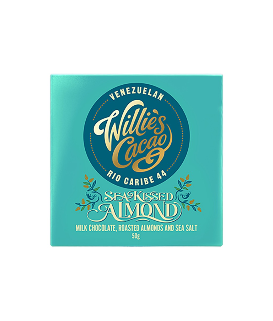 [WIL-1240] Willie's cacao Sea Kissed Almond Venezuela