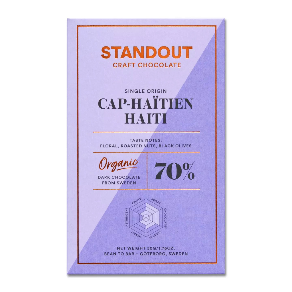 [STA-1035] Standout Chocolate - Cap Haïtien, Haïti 70% 