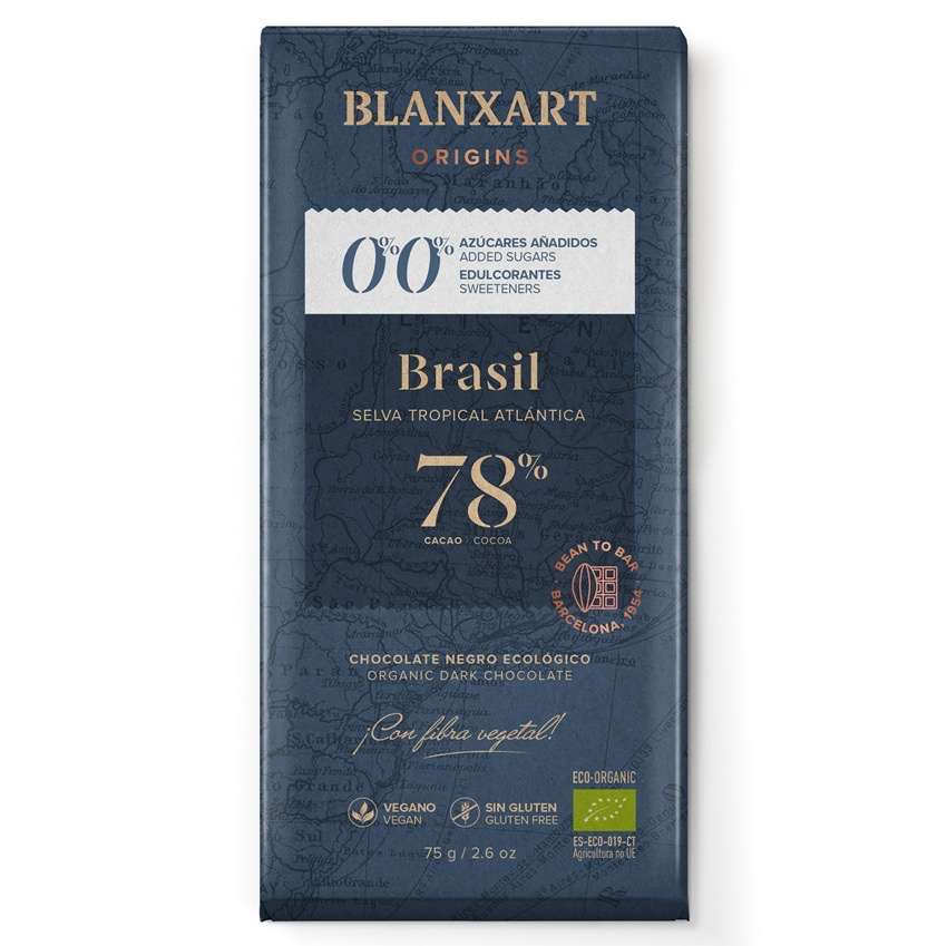 [BLX0095] Blanxart Brazil 78 percent sugar-free