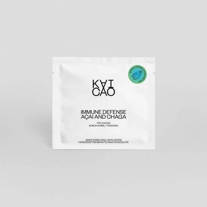 Kaicao Bar Immune Defense Functional Chocolate - Acai & Chaga