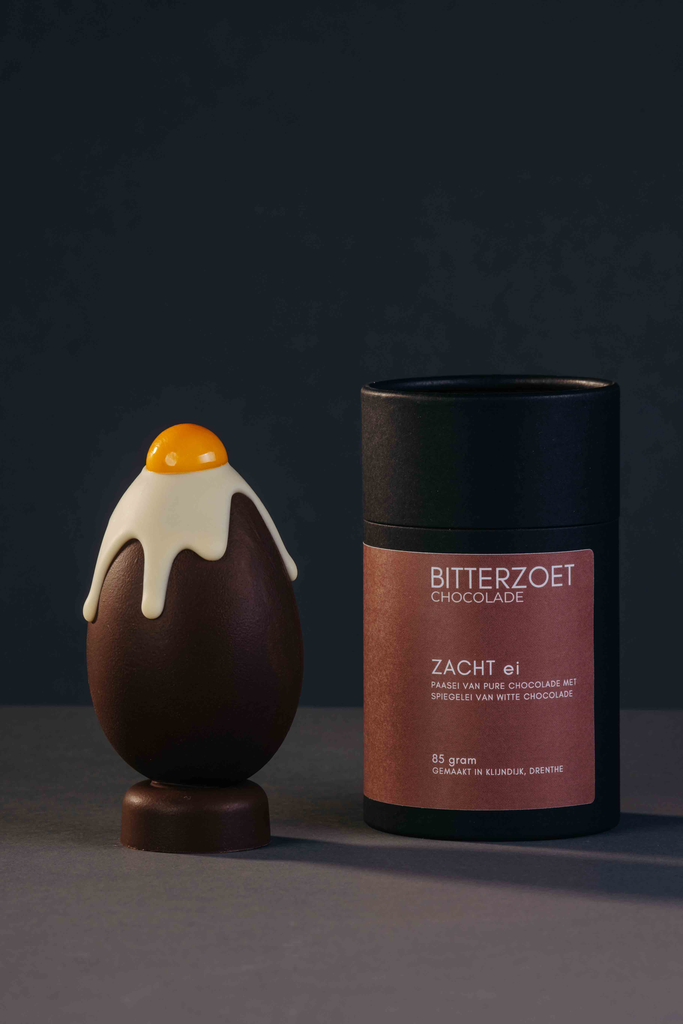 Paasei Zacht BitterZoet chocolade