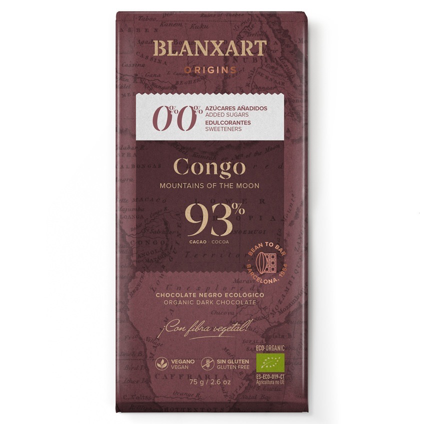 Blanxart Congo 93 % zonder toevegoede suikers