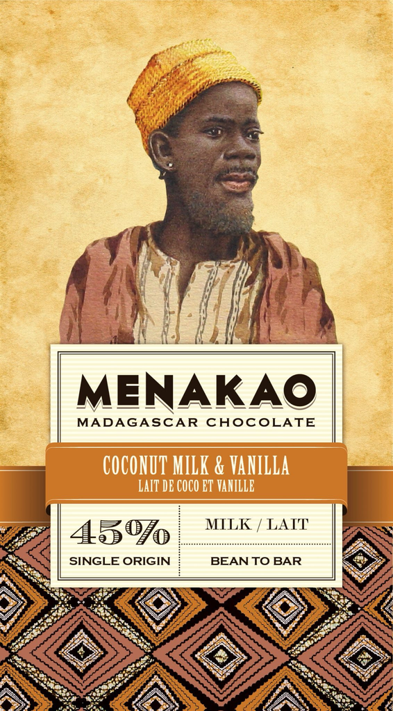 Menakao Coconut Milk and Vanilla (45% milk)