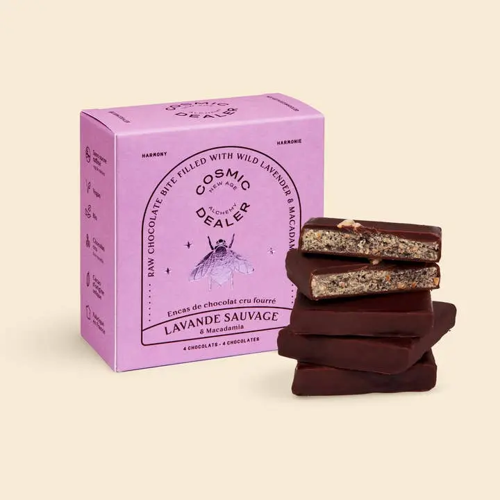 Cosmic Dealer Chakra Chocolate Wild Lavender & Macadamia