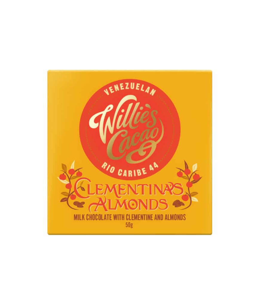 Willie's Cacao Clementina’s Almond, Rio Caribe, Venezuela 44 procent milk