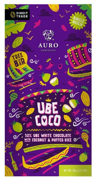 [AUR0330] Auro Ube Coco 32 procent wit