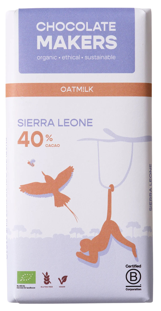 [05010540] Chocolatemakers Sierra Leone 40% vegan