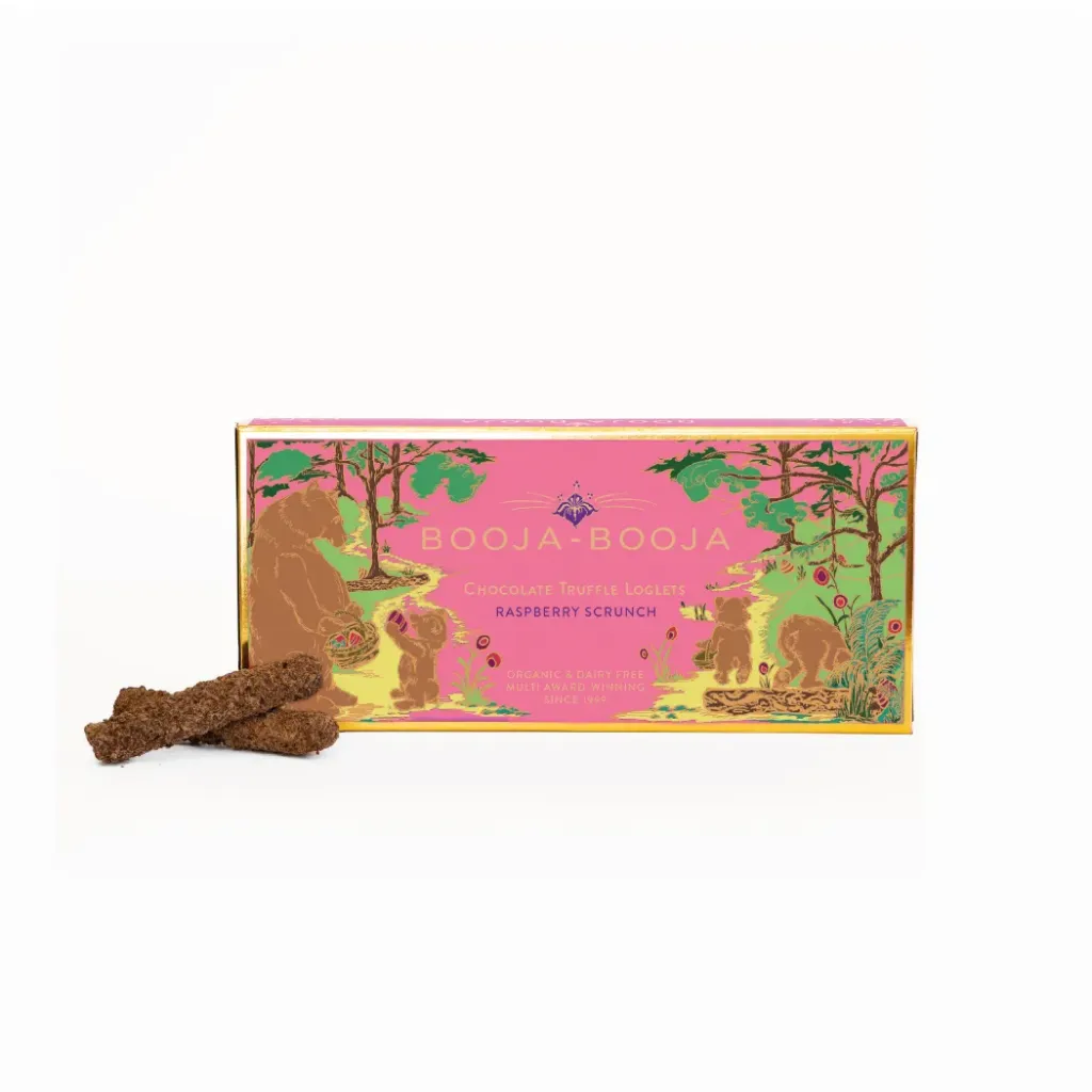 Booja-Booja Raspberry Scrunch easter Truffle Loglets