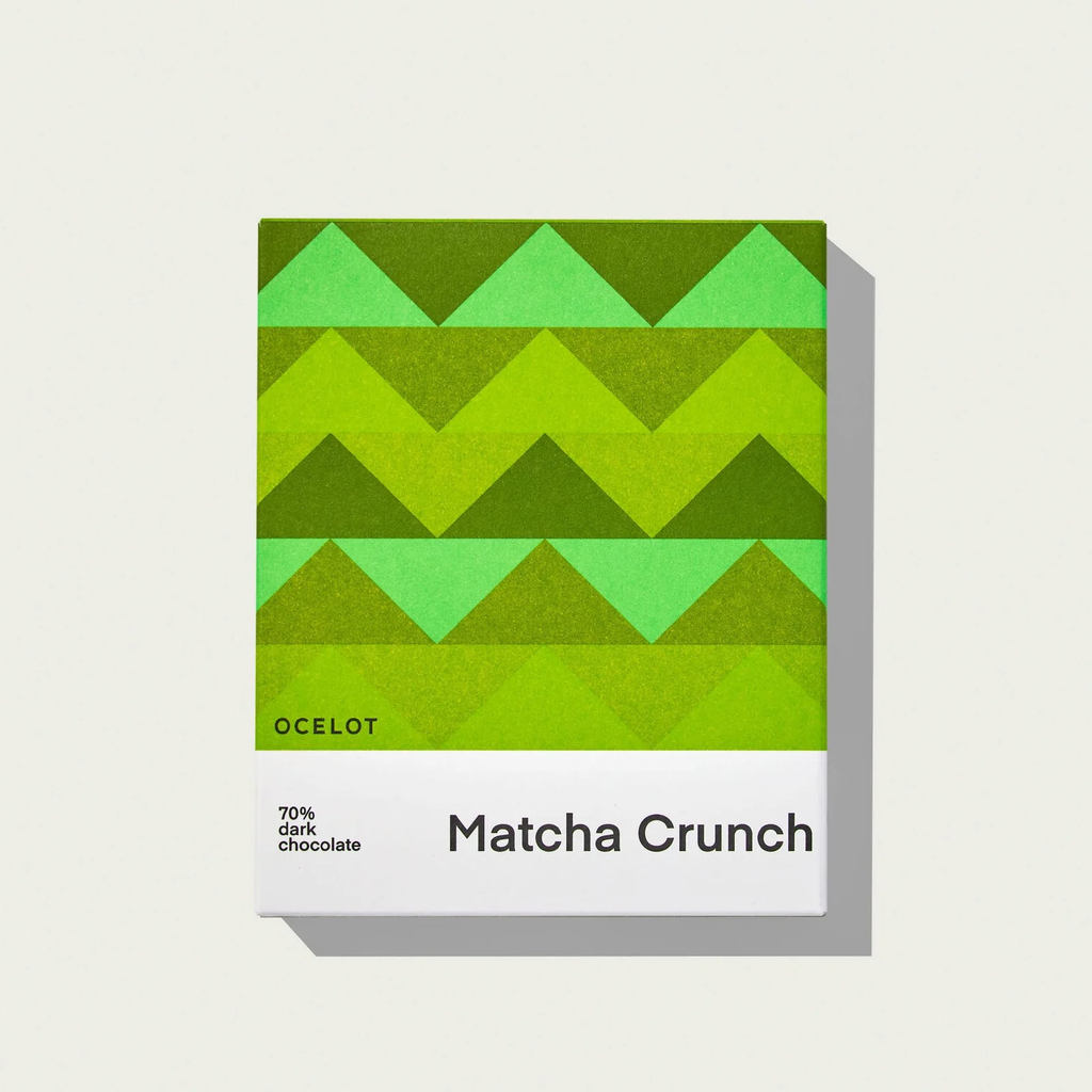 [ORB5045] Ocelot Lemon Matcha Crunch chocolate 70 procent