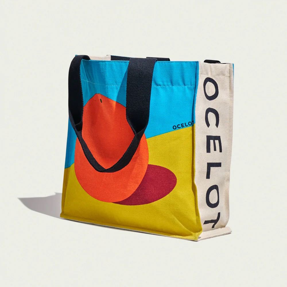 Ocelot Tote Bag - Blood Orange