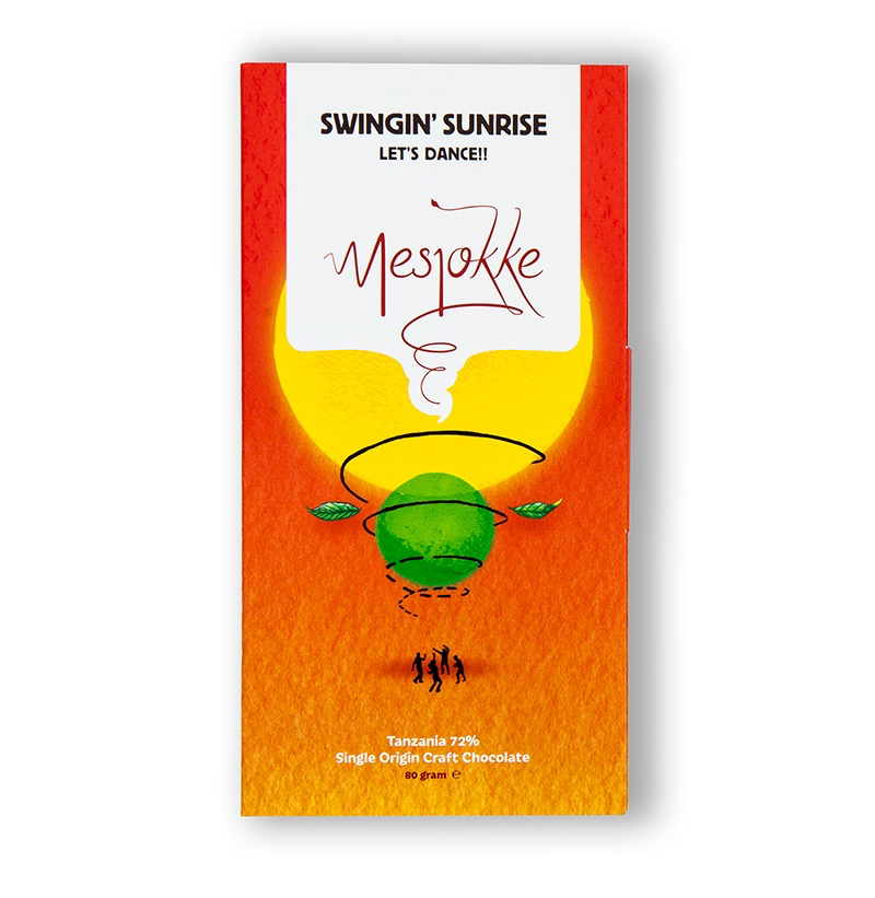 Mesjokke Tanzania Swinging Sunrise 72 procent 80 gram