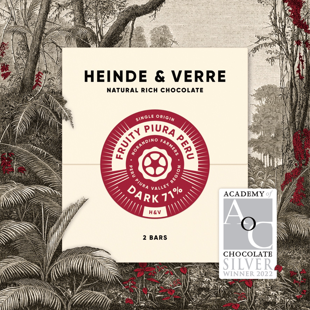 [212] Heinde en Verre - Fruity Piura Peru 71 procent