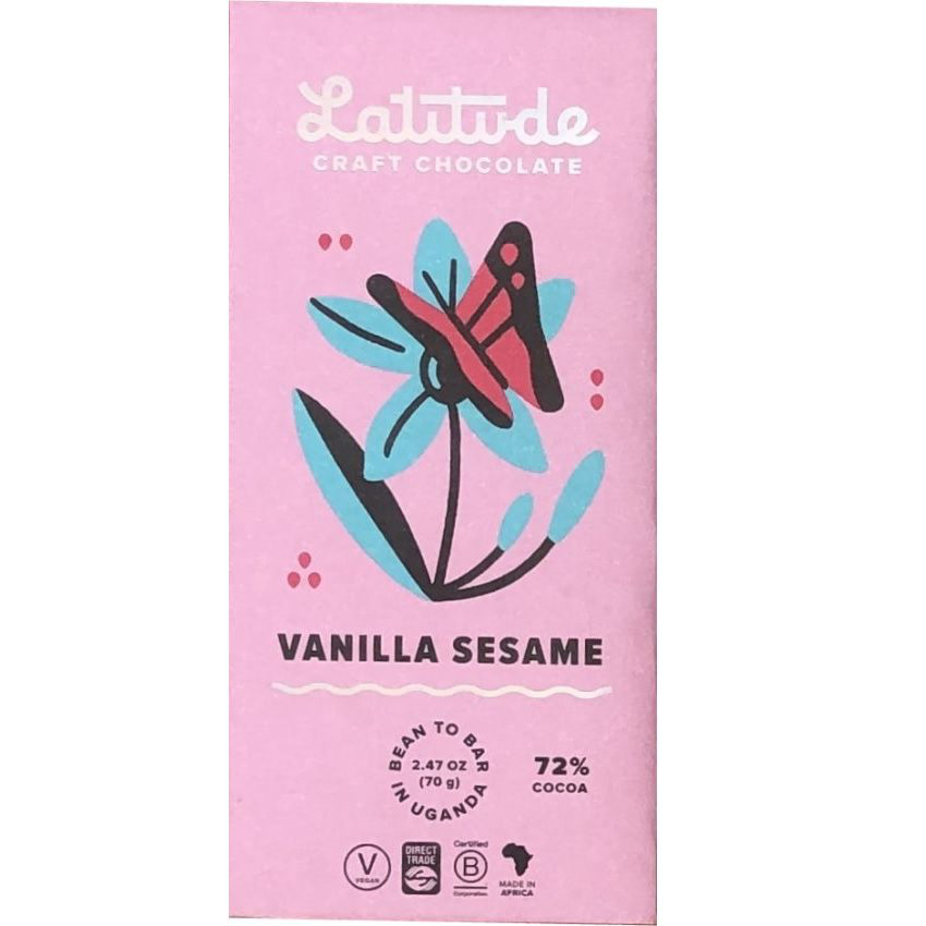[LCC0060] Latitude Vanilla Sesame 72 percent Uganda