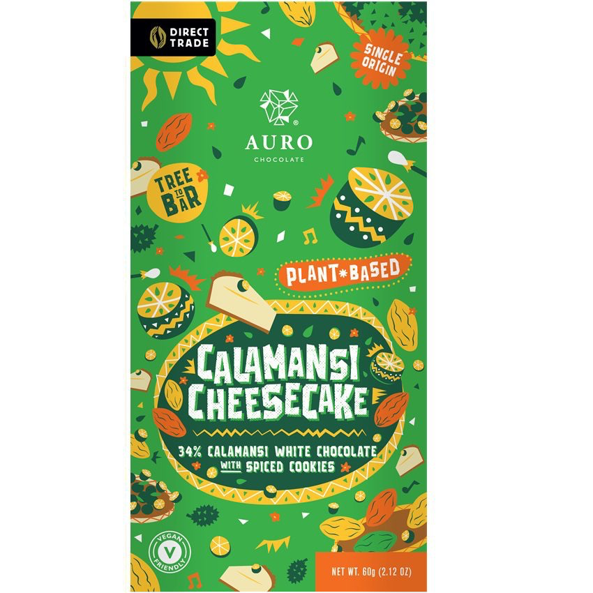 [AUR0310] Auro Calamansi Cheesecake 34 procent vegan