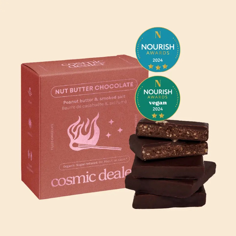 [BOX4PEANUT] Cosmic Dealer Peanut Butter & Smoked Sea Salt cadeaubox 4 stuks