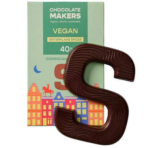 Chocolatemakers Sint Letter vegan 40 procent