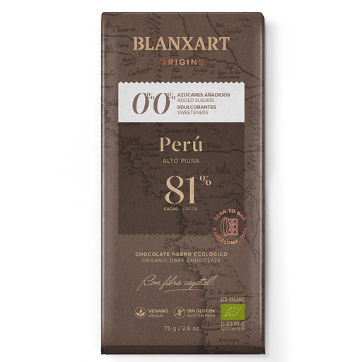 Blanxart Peru 81 procent zonder suiker