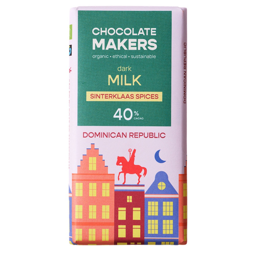Chocolatemakers Sinterklaaskruiden melk 40 procent