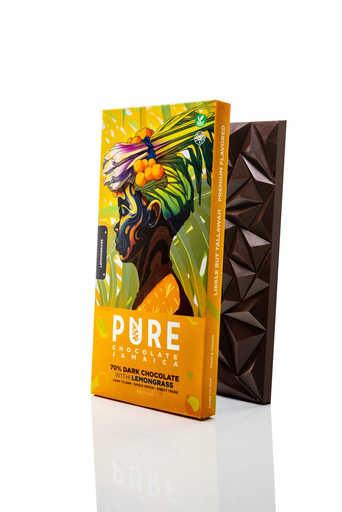 Pure Chocolate met citroengras 70 procent