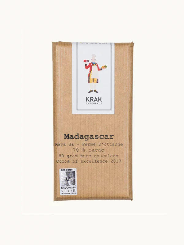 Krak chocolate Madagascar Mava 'ottange 70%