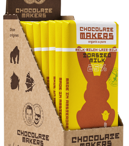 chocolatemakers lentereep – gekaramelliseerde melk 25 procent limited edition