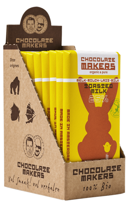 Chocolatemakers Spring Bar – Caramelized Milk 25 percent Limited Edition
