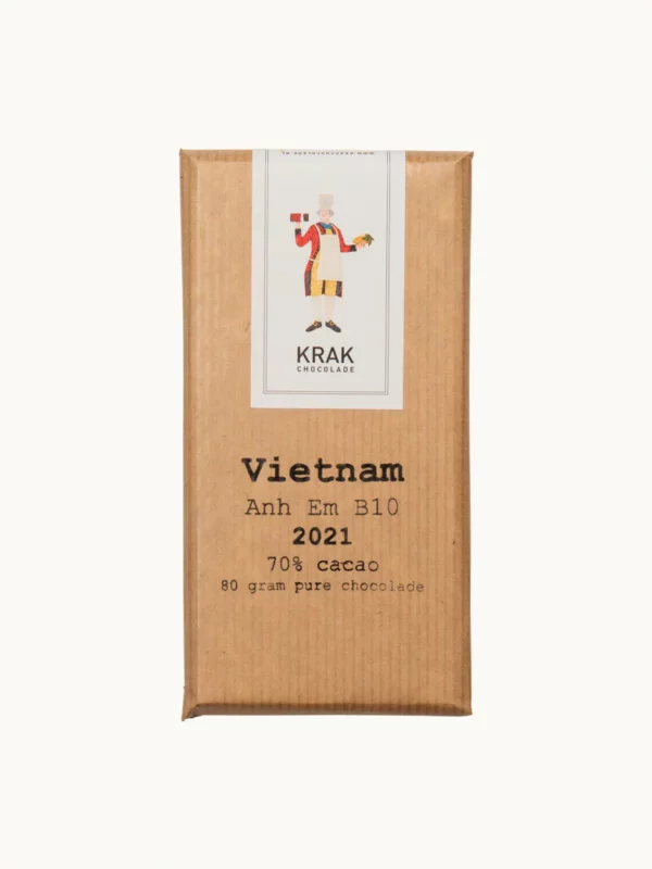 Krak Chocolate Vietnam 2021 ANH EM B10 70 percent vegan