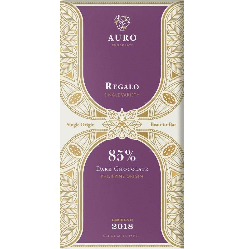 Auro Dark Chocolate Regalo Dark 85 percent Philippines vegan (with discount)