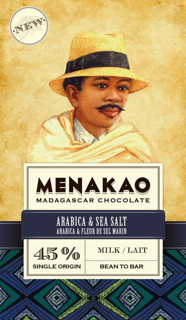 Menakao Coffee and Sea Salt 45 Percent Madagascar