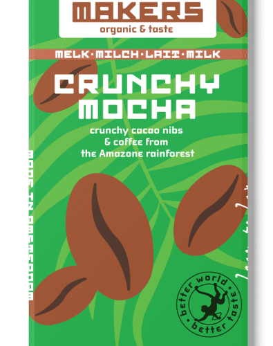 Chocolatemakers Milk Chocolate 53 Percent Crunchy Mocha