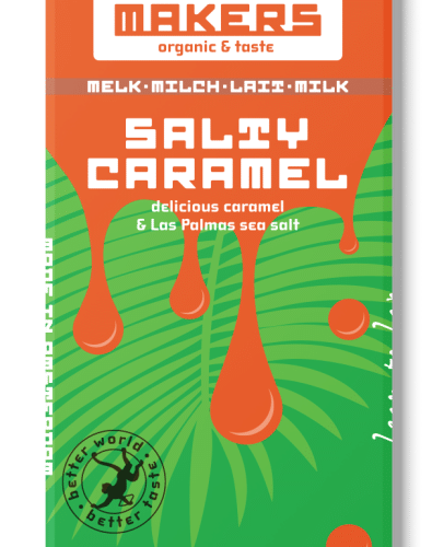chocolatemakers salty caramel (las palmas zee zout) melk 43 procent