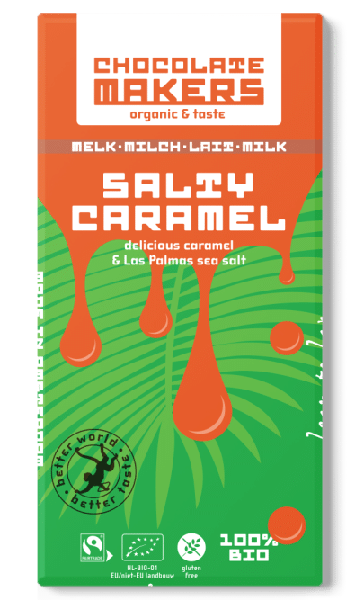 chocolatemakers salty caramel (las palmas zee zout) melk 43 procent