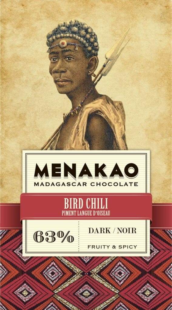 Menakao Madagascar Chocolate with Chili 63 percent