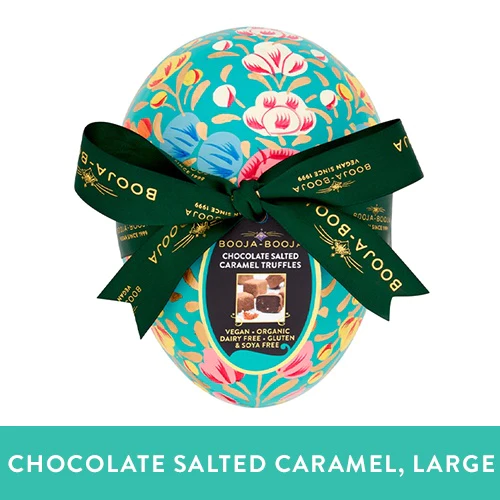 Booja Booja Easter Egg Hand Painted Filled with Salted Caramel Maxi