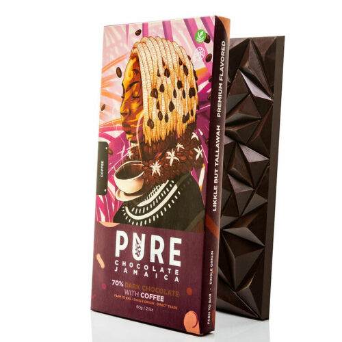 pure chocolate company koffie 70 procent