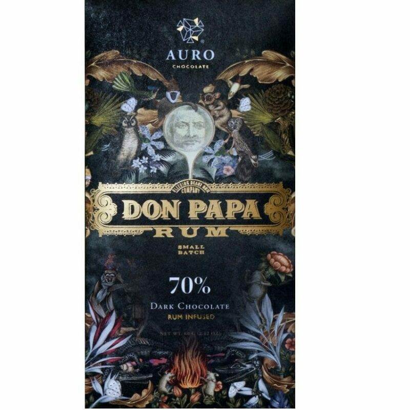 Auro x Don Papa Rum Dark Chocolate 70 percent