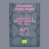 standout liquorice & beech smoked sea salt 67%