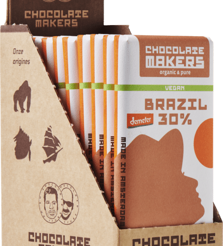 chocolatemakers brazil 30 procent karamel vegan demeter