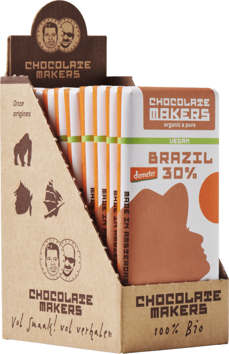 chocolatemakers brazil 30 procent karamel vegan demeter